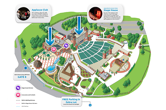 View our venue map to find your way around Starlight Indoors and to see all that we offer our patrons. 