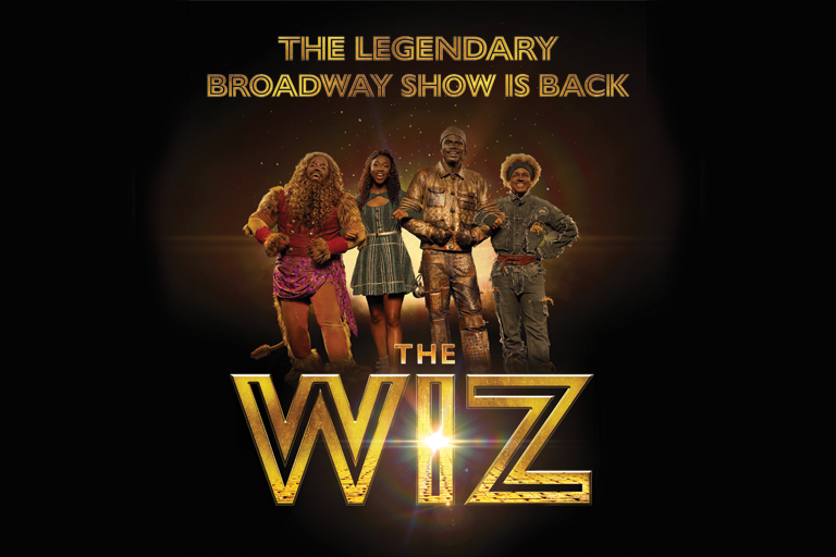 The lion, Dorothy, the tinman and the scarecrow from The Wiz.