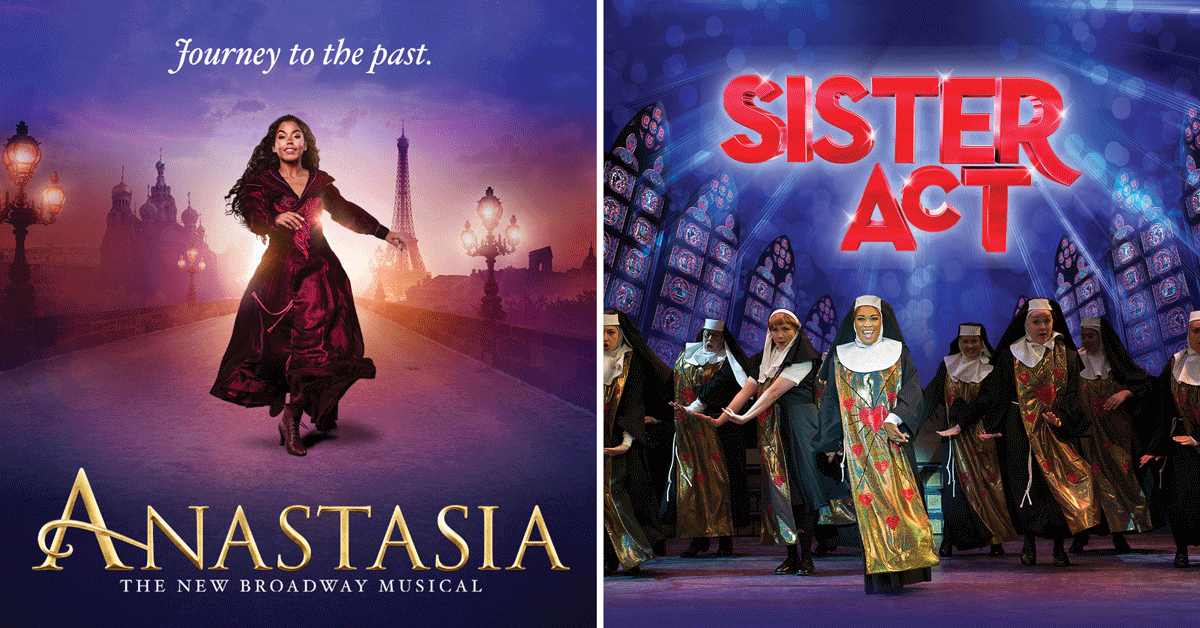 Come See Anastasia and Sister Act Under the Stars This August