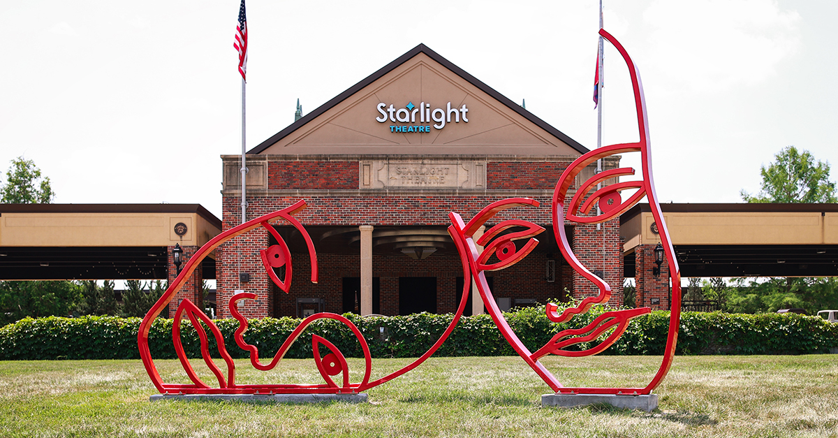 New Sculpture Brings Visual Art to Starlight Theatre