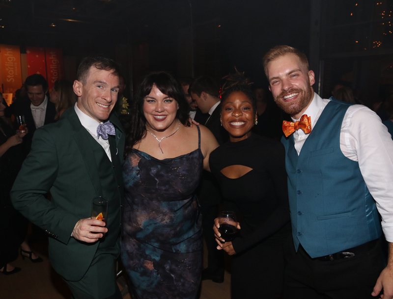 People posing for the camera at the Gala