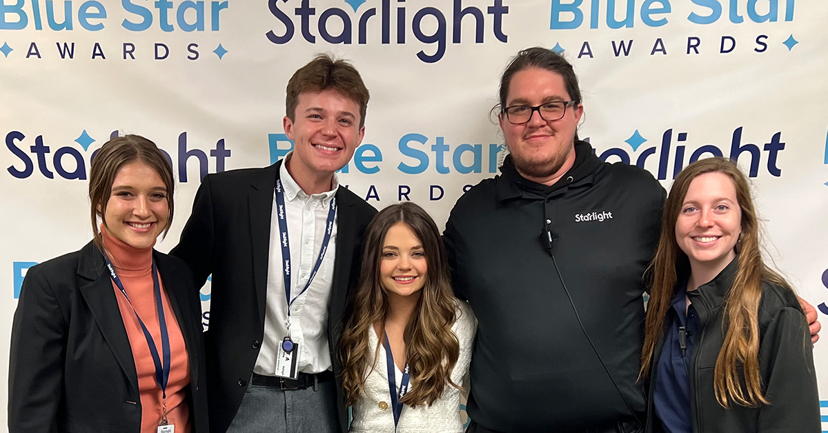 Starlight Welcomes the 2022 Bob Rohlf Interns for the Summer Season