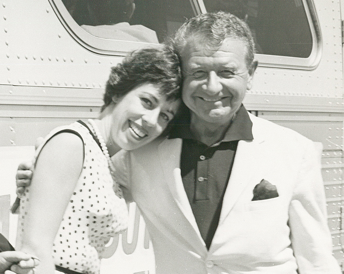 Richard H. Berger with Carol Burnett