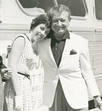 Richard Berger with Carol Burnett