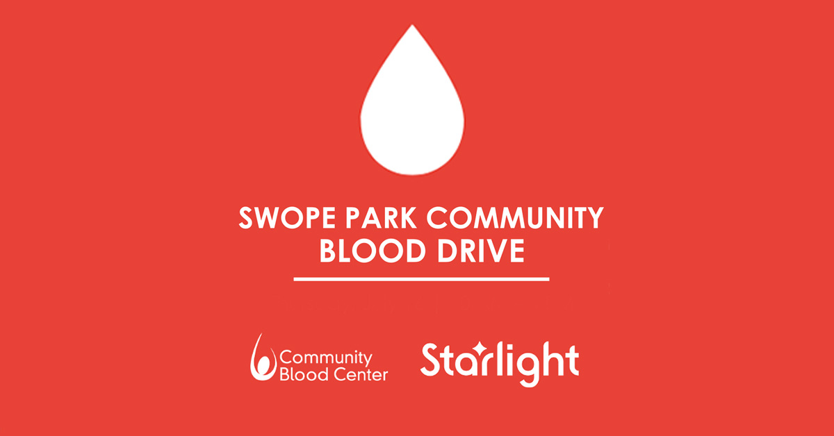 Starlight to Hold September Swope Park Community Blood Drive