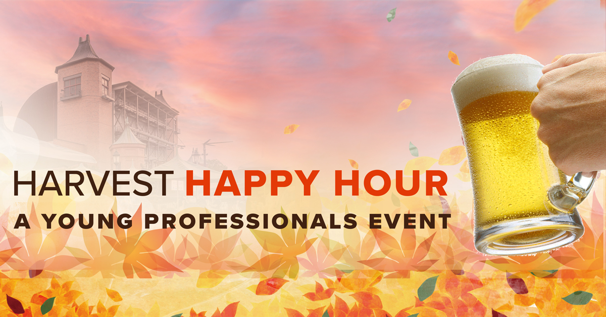 Join Young Friends of Starlight for Harvest Happy Hour