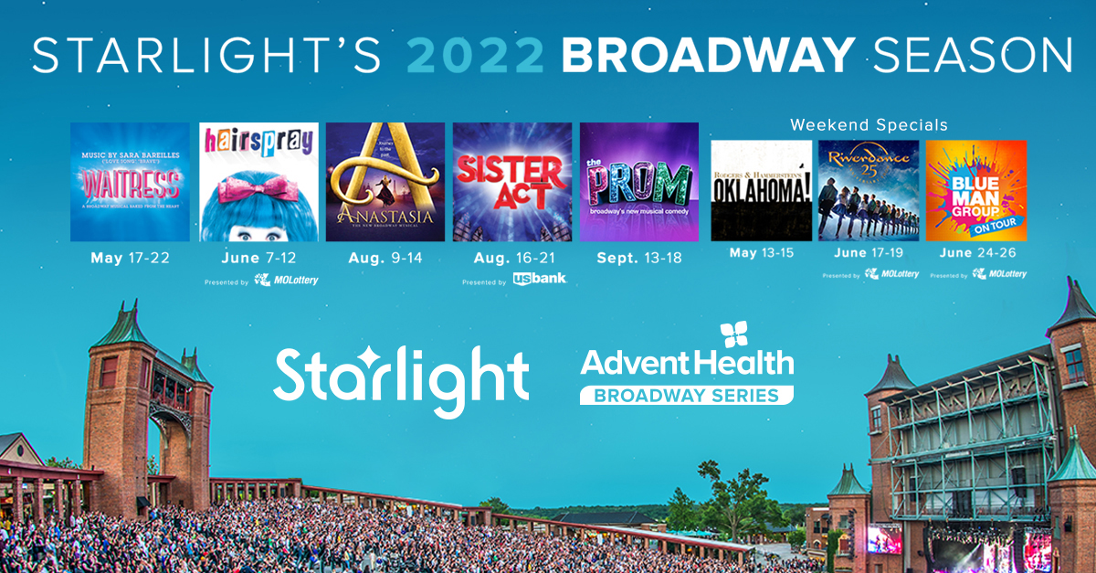 Tickets Now Available to All Shows in the 2022 AdventHealth Broadway Series!